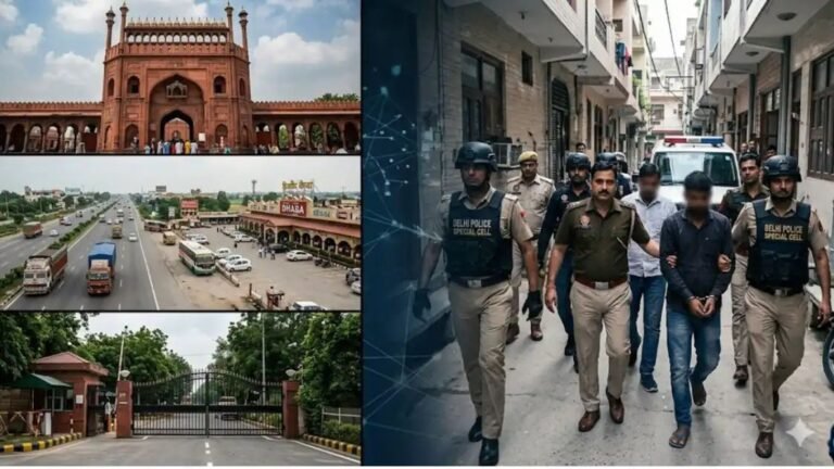 दिल्ली में बड़े आतंकी हमले की साजिश नाकाम, मंदिर, ढाबे और सैन्य ठिकानों को बनाया गया था निशाना, 9 संदिग्ध गिरफ्तार